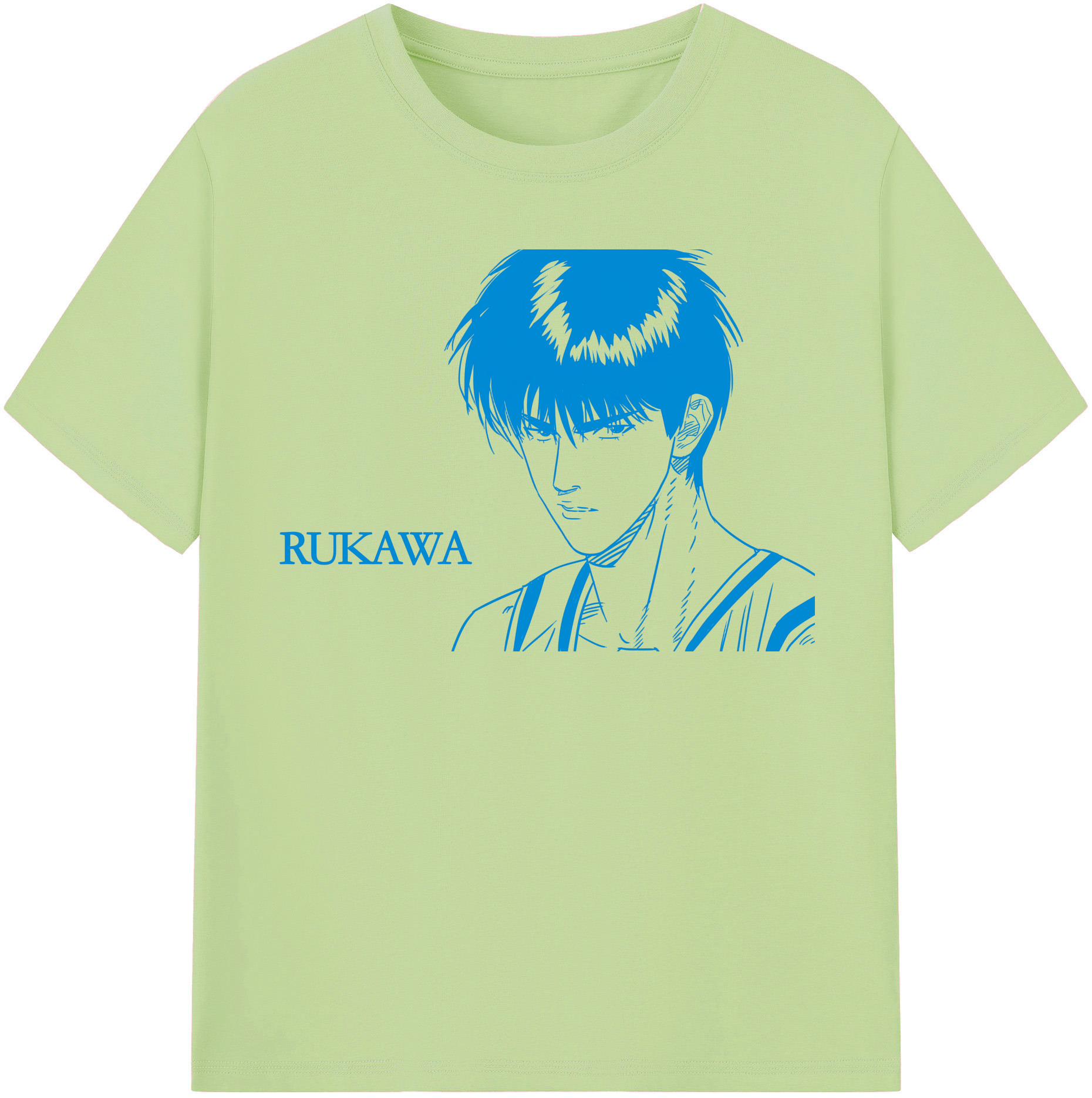 SLAM DUNK／スラムダンク 綿100％半袖Tシャツ（フロントプリント）